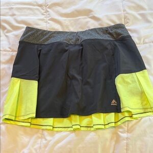 Women's Gray and Neon Skort